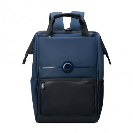 DELSEY sac à dos PC 14 pouces "Turenne" bleu nuit marine | Sac étanche style urbain sécurisé DELSEY sac à dos PC 14 pouces "Turenne" bleu nuit marine | Sac étanche style urbain sécurisé