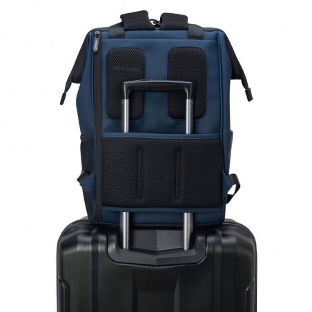 DELSEY sac à dos PC 14 pouces "Turenne" bleu nuit marine | Sac étanche style urbain sécurisé DELSEY sac à dos PC 14 pouces "Turenne" bleu nuit marine | Sac étanche style urbain sécurisé