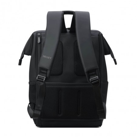 DELSEY sac à dos PC 14 pouces "Turenne" noir | Sac étanche homme style urbain sécurisé DELSEY sac à dos PC 14 pouces "Turenne" noir | Sac étanche homme style urbain sécurisé