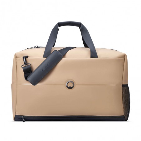 DELSEY sac de voyage cabine "Turenne" beige | Bagage étanche sécurisé taille cabine qualité haut de gamme