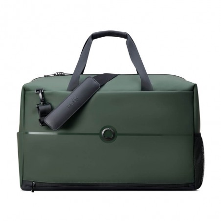 DELSEY sac de voyage cabine "Turenne" vert kaki | Bagage étanche sécurisé taille cabine qualité haut de gamme