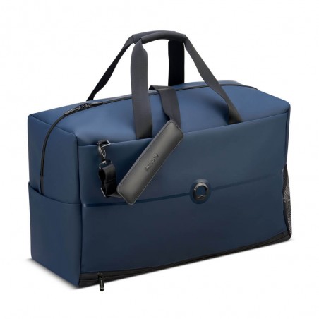 DELSEY sac de voyage cabine "Turenne" bleu nuit marine | Bagage étanche sécurisé taille cabine qualité haut de gamme