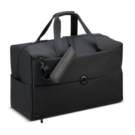 DELSEY sac de voyage cabine "Turenne" noir | Bagage étanche sécurisé taille cabine qualité haut de gamme