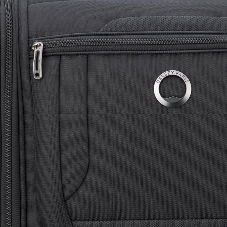 DELSEY boardcase 2 roues "Helium DLX" noir | Bagage cabine professionnel pilot case underseater