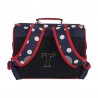 Cartable Tann's 35 cm "Charlotte" marine vernis rouge | Sac scolaire fille classique pas cher Cartable Tann's 35 cm "Charlotte" marine vernis rouge | Sac scolaire fille classique pas cher