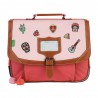 Cartable Tann's 35 cm "Adriana" rose patchs brodés Frida Kahlo | Sac scolaire fille classe CP pas cher Cartable Tann's 35 cm "Adriana" rose patchs brodés Frida Kahlo | Sac scolaire fille classe CP pas cher