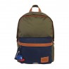 Sac à dos Tann's L "Axel" kaki/bleu marine | Sac scolaire garçon école CE2 CM1 CM2 collège bicolore casquette pas cher Sac à dos Tann's L "Axel" kaki/bleu marine | Sac scolaire garçon école CE2 CM1 CM2 collège bicolore casquette pas cher