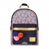 Sac à dos TANN'S L "Antonia" imprimé fleuri marine | Grand sac scolaire 2 compartiments école primaire collège fille liberty Sac à dos TANN'S L "Antonia" imprimé fleuri marine | Grand sac scolaire 2 compartiments école primaire collège fille liberty