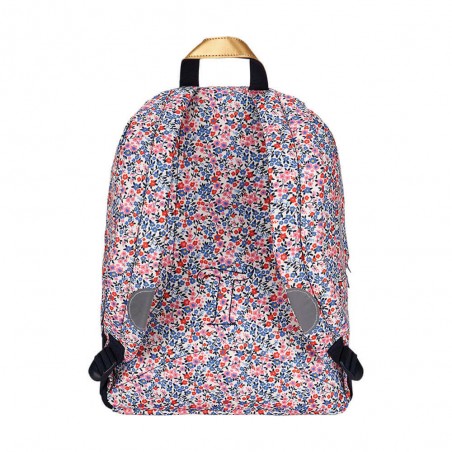 Sac à dos TANN'S L "Antonia" imprimé fleuri marine | Grand sac scolaire 2 compartiments école primaire collège fille liberty Sac à dos TANN'S L "Antonia" imprimé fleuri marine | Grand sac scolaire 2 compartiments école primaire collège fille liberty