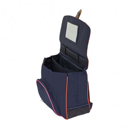 Cartable Tann's 38cm "Leila" bleu marine | Sac scolaire fille CP CE1 CE2 doré arc en ciel Cartable Tann's 38cm "Leila" bleu marine | Sac scolaire fille CP CE1 CE2 doré arc en ciel
