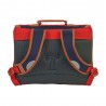 Cartable TANN'S 38 cm "Arthur" marine/rouge | Sac scolaire garçon CP CE1 CE2 super-héros Cartable TANN'S 38 cm "Arthur" marine/rouge | Sac scolaire garçon CP CE1 CE2 super-héros
