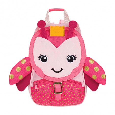 Sac à dos crèche Tann's "Coccinelle" rose | Petit sac maternelle fille original animal qualité marque française pas cher Sac à dos crèche Tann's "Coccinelle" rose | Petit sac maternelle fille original animal qualité marque française pas cher