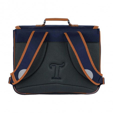Cartable TANN'S 41 cm "Camille" marine l Sac scolaire classique CE2 CM1 CM2 garçon fille Cartable TANN'S 41 cm "Camille" marine l Sac scolaire classique CE2 CM1 CM2 garçon fille