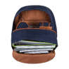 Sac à dos Tann's L "Arthur" marine/rouge | Sac scolaire garçon bicolore super héros CM1 CM2 qualité marque francaise Sac à dos Tann's L "Arthur" marine/rouge | Sac scolaire garçon bicolore super héros CM1 CM2 qualité marque francaise