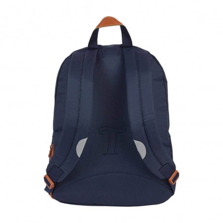 Sac à dos Tann's L "Arthur" marine/rouge | Sac scolaire garçon bicolore super héros CM1 CM2 qualité marque francaise Sac à dos Tann's L "Arthur" marine/rouge | Sac scolaire garçon bicolore super héros CM1 CM2 qualité marque francaise