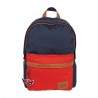 Sac à dos Tann's L "Arthur" marine/rouge | Sac scolaire garçon bicolore super héros CM1 CM2 qualité marque francaise Sac à dos Tann's L "Arthur" marine/rouge | Sac scolaire garçon bicolore super héros CM1 CM2 qualité marque francaise