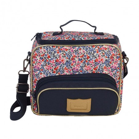 Sac repas bandoulière TANN'S "Antonia" marine | Lunch box enfant fille isotherme pique-nique sortie scolaire Sac repas bandoulière TANN'S "Antonia" marine | Lunch box enfant fille isotherme pique-nique sortie scolaire