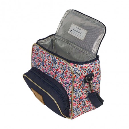 Sac repas bandoulière TANN'S "Antonia" marine | Lunch box enfant fille isotherme pique-nique sortie scolaire Sac repas bandoulière TANN'S "Antonia" marine | Lunch box enfant fille isotherme pique-nique sortie scolaire