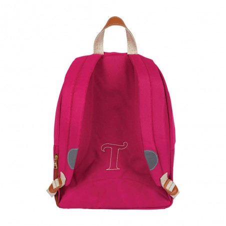 Sac à dos TANN'S L "Paloma" framboise | Grand sac scolaire 2 compartiments école primaire collège fille Sac à dos TANN'S L "Paloma" framboise | Grand sac scolaire 2 compartiments école primaire collège fille