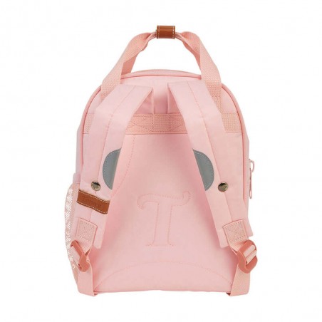 Sac à dos maternelle Tann's XS "Eva" rose nude | Petit sac école fille