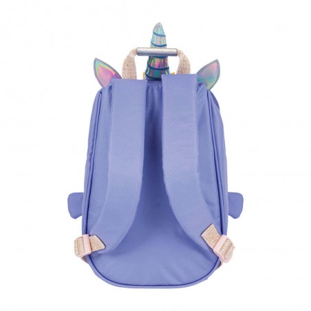 Sac à dos crèche "Licorne" L'École des Tann's | Mini sac à dos fille maternelle violet