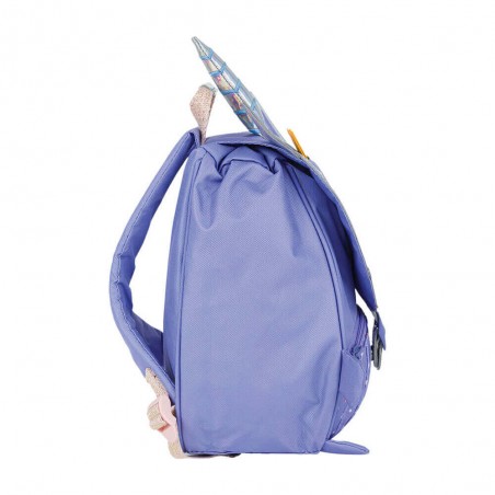 Sac à dos crèche "Licorne" L'École des Tann's | Mini sac à dos fille maternelle violet