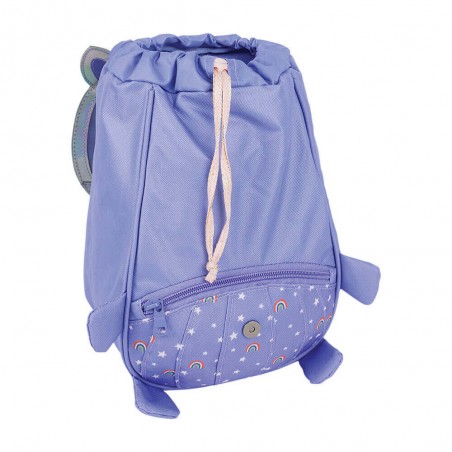 Sac à dos crèche "Licorne" L'École des Tann's | Mini sac à dos fille maternelle violet
