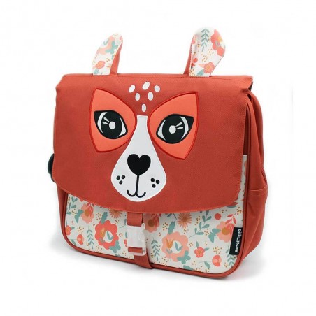 Cartable maternelle Les Déglingos 32cm "Mélimélos la biche" | Sac scolaire petit format fille original