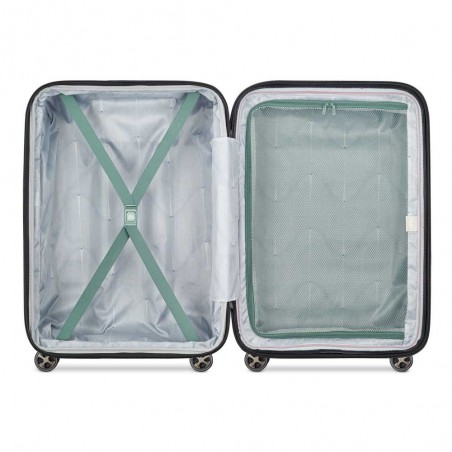 DELSEY valise soute 66cm "Shadow 5.0" vert | Bagage taille moyenne extensible qualité haut de gamme