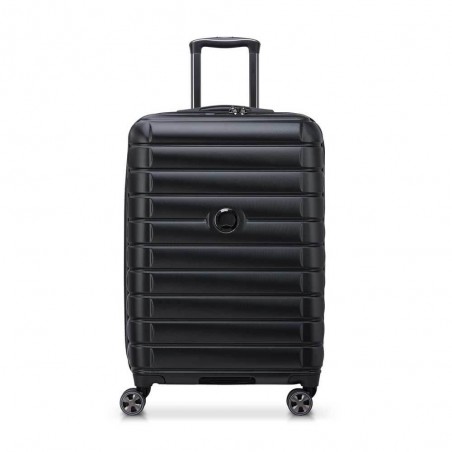 DELSEY valise soute 66cm "Shadow 5.0" noir | Bagage taille moyenne extensible qualité haut de gamme