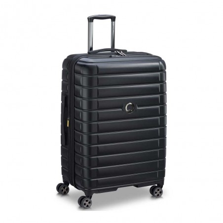 DELSEY valise soute 75cm "Shadow 5.0" noir | Bagage grande taille extensible haut de gamme