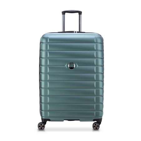 DELSEY valise soute 75cm "Shadow 5.0" vert | Bagage grande taille extensible haut de gamme