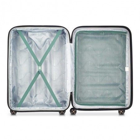 DELSEY valise soute 75cm "Shadow 5.0" vert | Bagage grande taille extensible haut de gamme