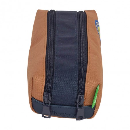 Tann's trousse double "Loan" marine | Fourreau scolaire garçon 2 compartiments dès le CP broderie aventure Tann's trousse double "Loan" marine | Fourreau scolaire garçon 2 compartiments dès le CP broderie aventure