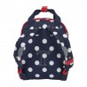Sac à dos maternelle Tann's XS "Charlotte" marine/rouge | Petit sac scolaire fille pois coeurs Sac à dos maternelle Tann's XS "Charlotte" marine/rouge | Petit sac scolaire fille pois coeurs