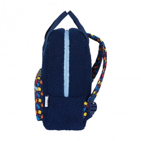 Sac à dos maternelle "Monsieur Heureux" OBERTHUR | Mini sac à dos garçon école crèche loisirs original Monsieur Madame