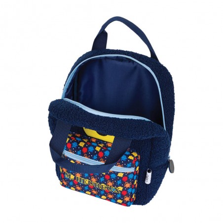 Sac à dos maternelle "Monsieur Heureux" OBERTHUR | Mini sac à dos garçon école crèche loisirs original Monsieur Madame