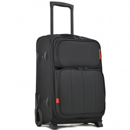 Valise trolley ou Bagage d'affaire The Chase DAVIDT'S - Noir