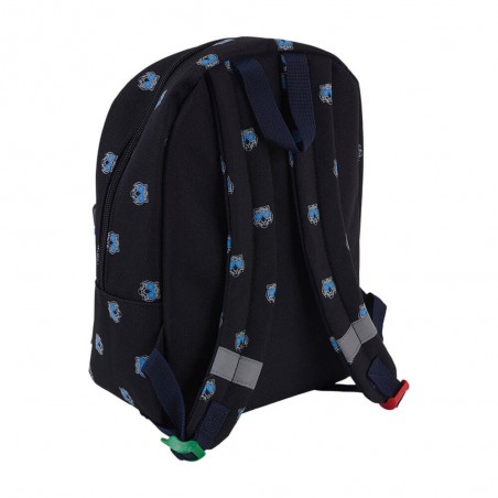 Sac à dos maternelle KICKERS "Print Boy" noir bleu | Petit sac garçon original imprimé tigre tendance Sac à dos maternelle KICKERS "Print Boy" noir bleu | Petit sac garçon original imprimé tigre tendance