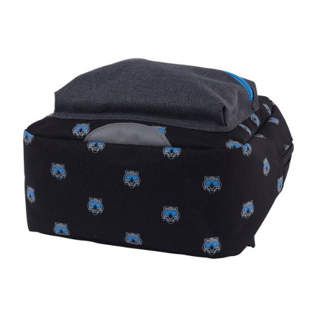 Sac à dos maternelle KICKERS "Print Boy" noir bleu | Petit sac garçon original imprimé tigre tendance Sac à dos maternelle KICKERS "Print Boy" noir bleu | Petit sac garçon original imprimé tigre tendance