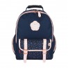 Sac à dos fille KICKERS 2 cpts marine/rose | Sac scolaire CM1 CM2 style classique robuste solide Sac à dos fille KICKERS 2 cpts marine/rose | Sac scolaire CM1 CM2 style classique robuste solide