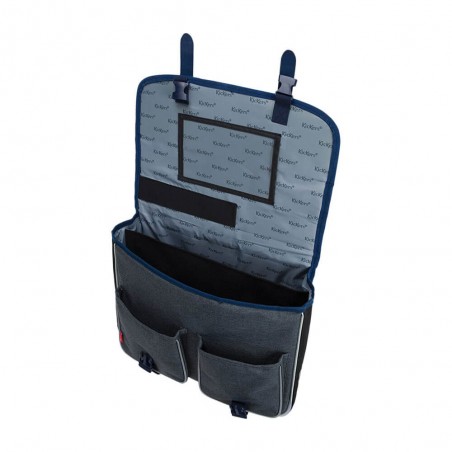 Cartable garçon KICKERS 38cm "Print Boy" noir/bleu | Sac scolaire CP CE1 CE2 imprimé tigre tendance Cartable garçon KICKERS 38cm "Print Boy" noir/bleu | Sac scolaire CP CE1 CE2 imprimé tigre tendance