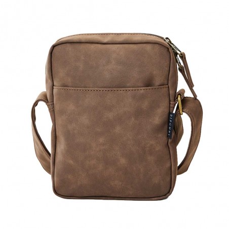 Sacoche bandoulière RIP CURL "Leazard No Idea" marron | Pochette homme porté croisé pas cher Sacoche bandoulière RIP CURL "Leazard No Idea" marron | Pochette homme porté croisé pas cher