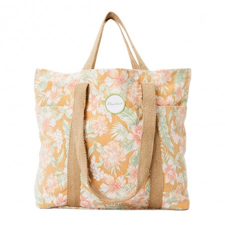 Sac de plage RIP CURL "Beach tote" gold | Grand panier femme style original surf Sac de plage RIP CURL "Beach tote" gold | Grand panier femme style original surf