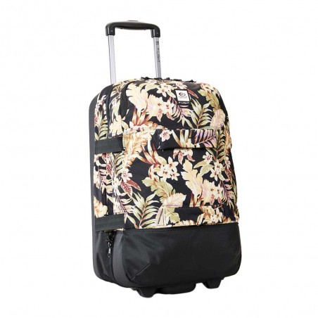 Sac de voyage trolley F-Light Transit 50L "Sunday Swell" | Bagage taille moyenne femme imprimé tropical