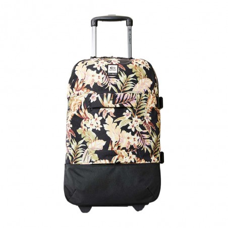 Sac de voyage trolley F-Light Transit 50L "Sunday Swell" | Bagage taille moyenne femme imprimé tropical