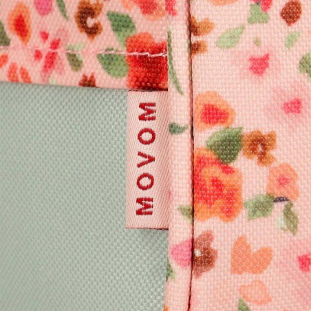 Sac à dos à roulettes Movom "Romantic Girl" | Sac à dos trolley fille scolaire original solide