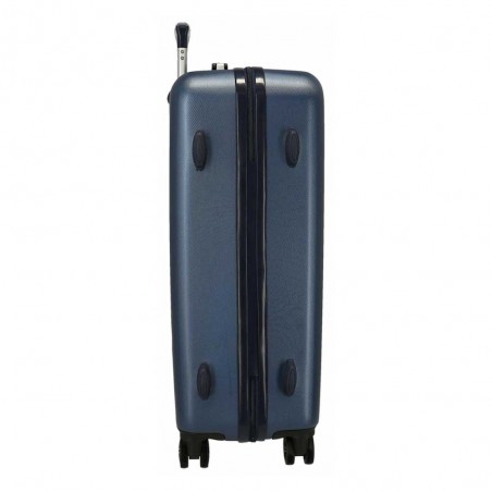 Valise soute M ENSO fille "Travel Time" | Bagage taille moyenne 65cm fille ado original new-york