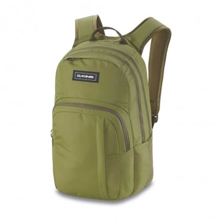 Sac à dos DAKINE "Campus" M 25L utility green | Sac scolaire lycée fac mixte garçon fille isotherme ordinateur 15 pouces