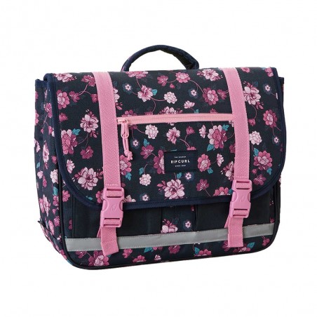 Cartable fille RIP CURL 38cm "Surf Gypsy" | Sac scolaire CP CE1 CE2 pas cher motif fleuri original